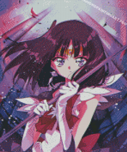 Cute Sailor Saturn Diamond Painting