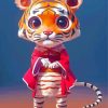 Cute Asian Tiger Diamond Painting