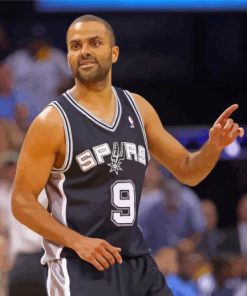 Cool Tony Parker Basketball Player Diamond Painting