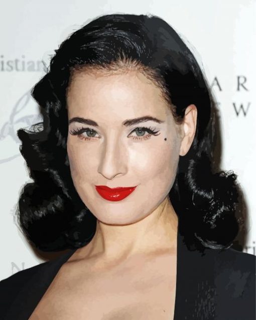 Dita Von Teese Diamond Painting