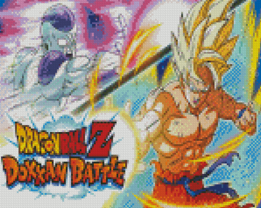 Dokkan Battle Game Diamond Painting