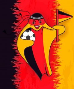 Fifa Mascot Germany Diamond Painting