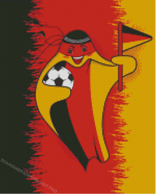 Fifa Mascot Germany Diamond Painting