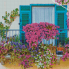 Flower Balcony Italy Diamond Painting