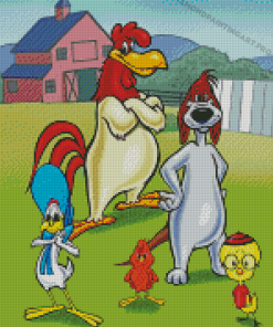 Foghorn Leghorn Diamond Painting