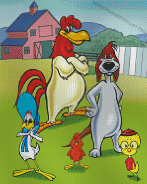 Foghorn Leghorn Diamond Painting