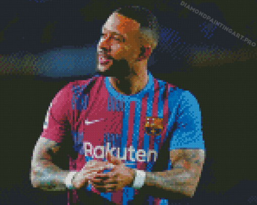 Football Memphis Depay Diamond Painting