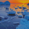 Frozen Lake Winnipeg Canada Diamond Painting