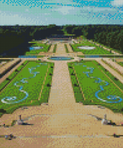 Green Formal Garden Diamond Painting