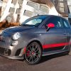 Grey Fiat Abarth Diamond Painting