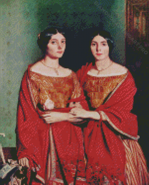 Twin Sisters Diamond Painting