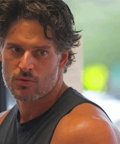 Handsome Actor Joe Manganiello Diamond Painting