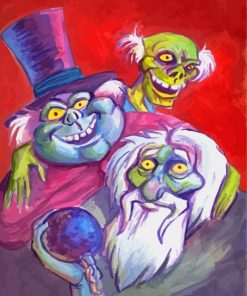 Hitchhiking Ghosts Diamond Painting