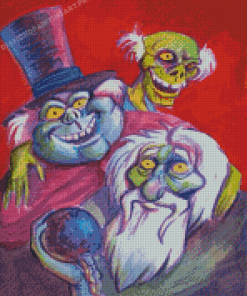 Hitchhiking Ghosts Diamond Painting