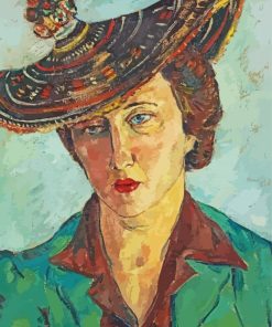 Irma Stern Portrait Of Freda Feldman Diamond Painting