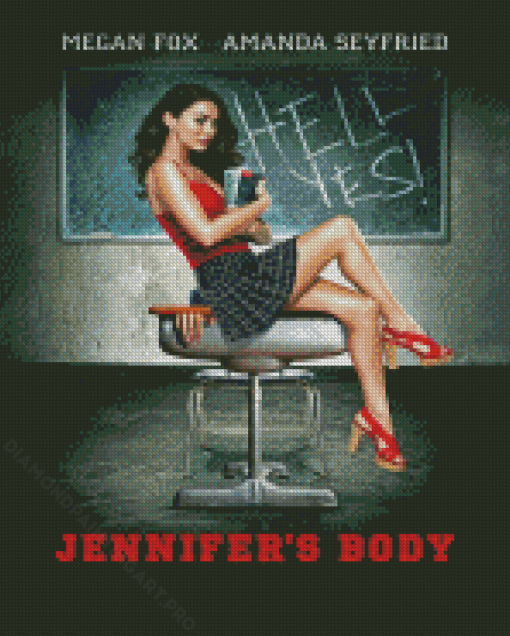 Jennifers Body Poster Movie Diamond Painting