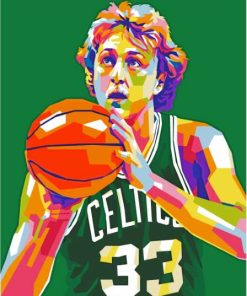 Larry Bird Diamond Painting