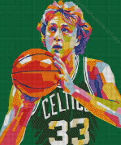 Larry Bird Diamond Painting