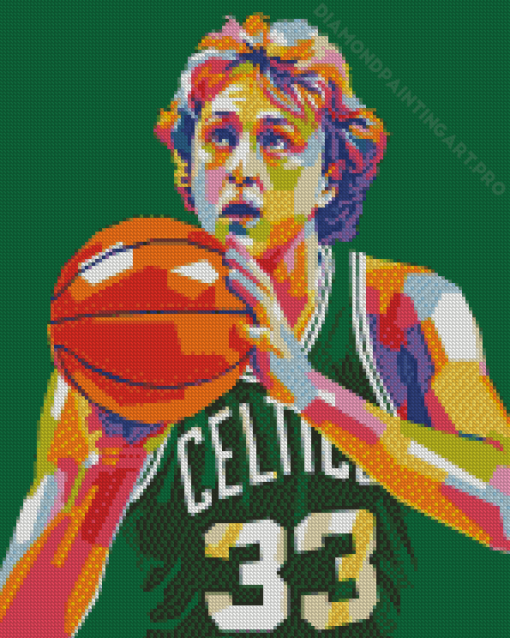 Larry Bird Diamond Painting