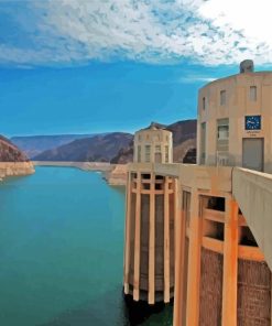 Las Vegas Hoover Dam Diamond Painting