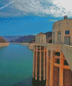 Las Vegas Hoover Dam Diamond Painting