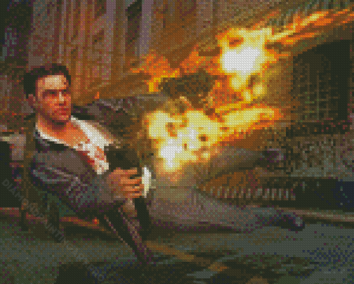 Max Payne Art Diamond Painting