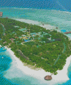 Meeru Island Maldives Diamond Painting