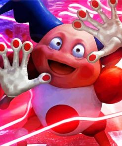 Mr Mime Pokemon Art Diamond Painting