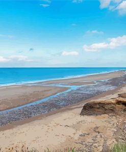 Norfolk Beach England Diamond Painting