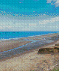 Norfolk Beach England Diamond Painting