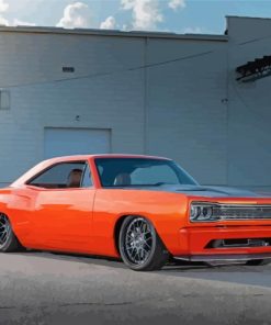 Orange Super Bee Diamond Painting