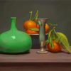 Oranges And Green Still Life Diamond Painting