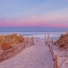 Pink Sunset Cape Cod Beach Diamond Painting