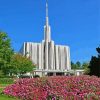 Seattle Washington Temple Diamond Painting