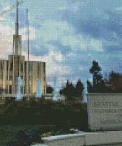 Seattle Temple Diamond Painting