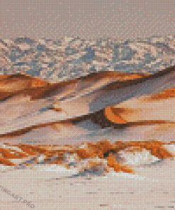 Snowy Desert Winter Diamond Painting