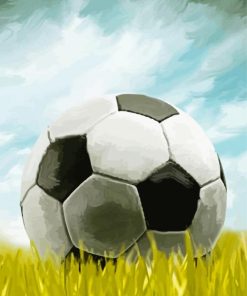 Soccer Ball Diamond Painting