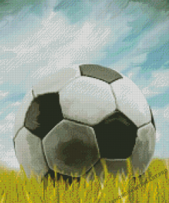 Soccer Ball Diamond Painting