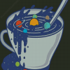 Space Planets Cup Diamond Painting