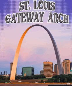 St Louis Arch Poster Diamond Painting