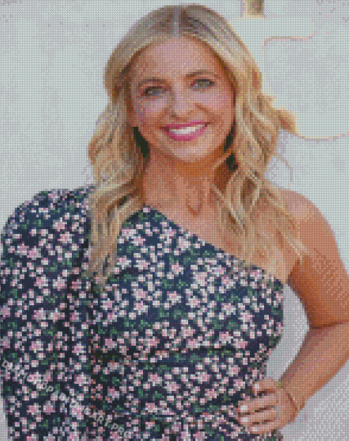 The Actress Sarah Michelle Gellar Diamond Painting