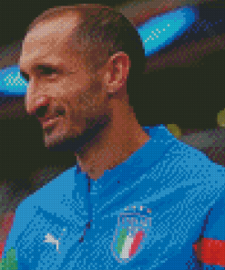 The Football Player Chiellini Giorgio Diamond Painting