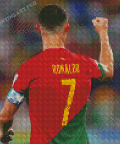 The Football Player Ronaldo Diamond Painting