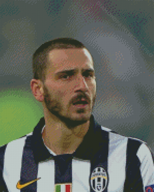 The Footballer Bonucci Leonardo Diamond Painting