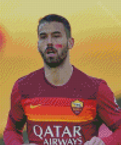 The Footballer Spinazzola Leonardo Diamond Painting