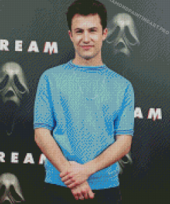 The Handsome Actor Dylan Minnette Diamond Painting