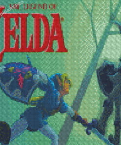 The Legend Of Zelda Dark Link Diamond Painting