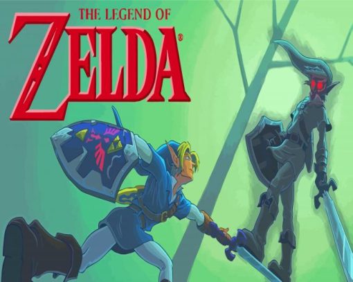 The Legend Of Zelda Dark Link Diamond Painting