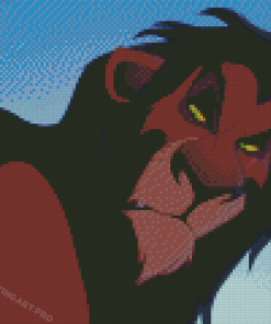 The Lion King Scar Diamond Painting