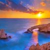 The Love Bridge Ayia Napa Cyprus Sunset Diamond Painting